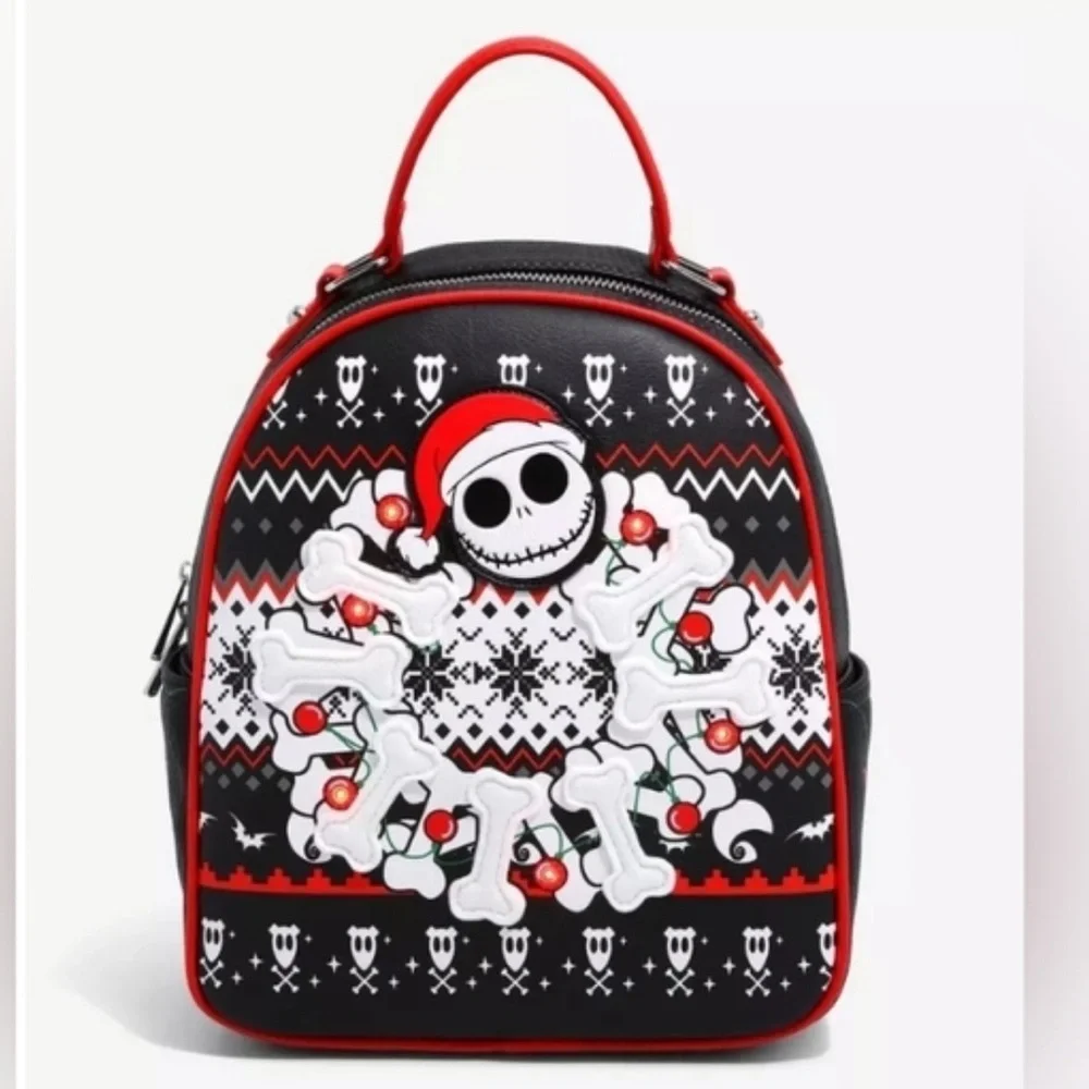 Our Universe Nightmare Before Christmas Jack sweater mini Light Up backpack